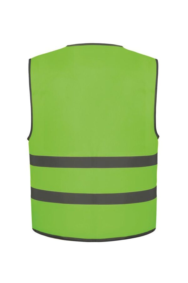 Hi-vis reflective border kids waistcoat (HVW102CH)