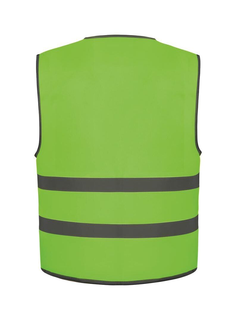 Hi-vis reflective border kids waistcoat (HVW102CH) - Image 2