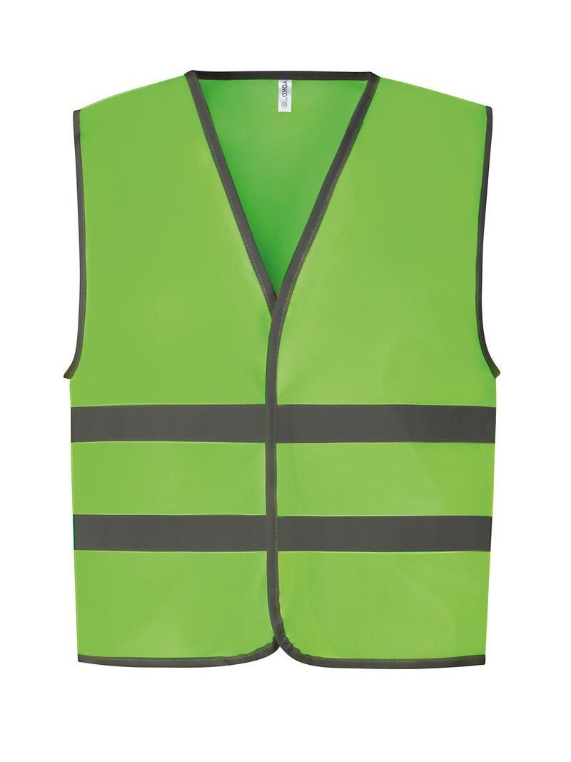 Hi-vis reflective border kids waistcoat (HVW102CH) - Image 3