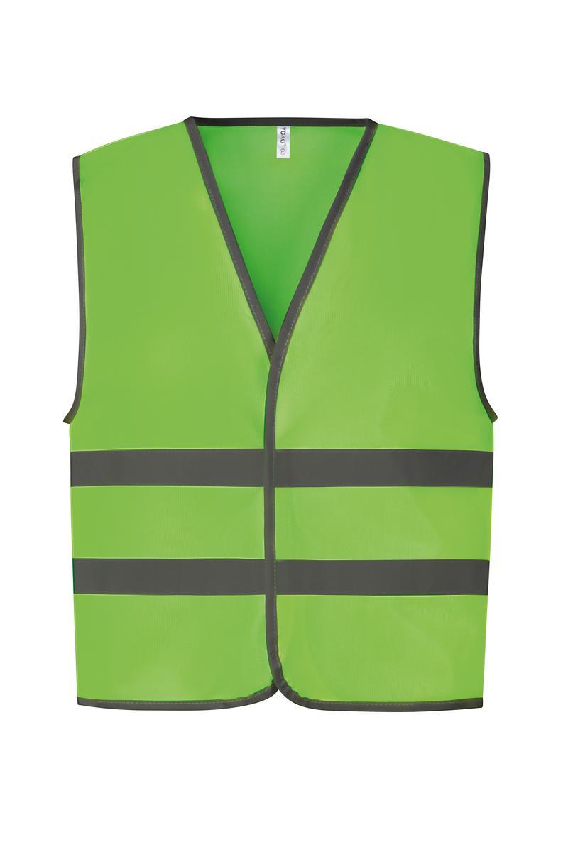 Hi-vis reflective border kids waistcoat (HVW102CH) - Image 3