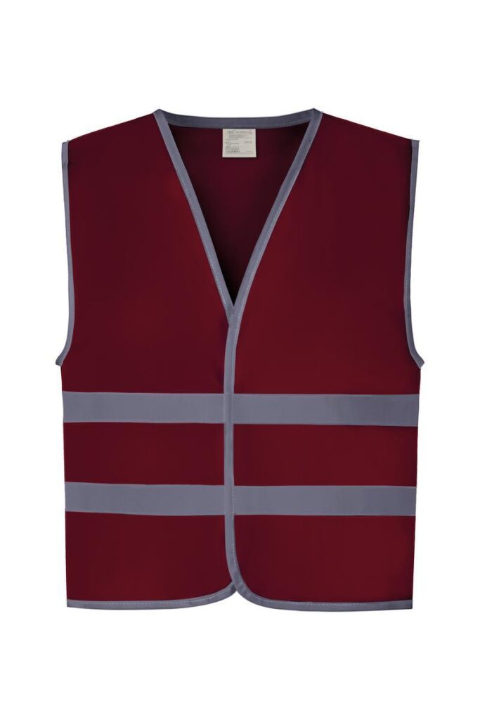 Hi-vis reflective border kids waistcoat (HVW102CH)