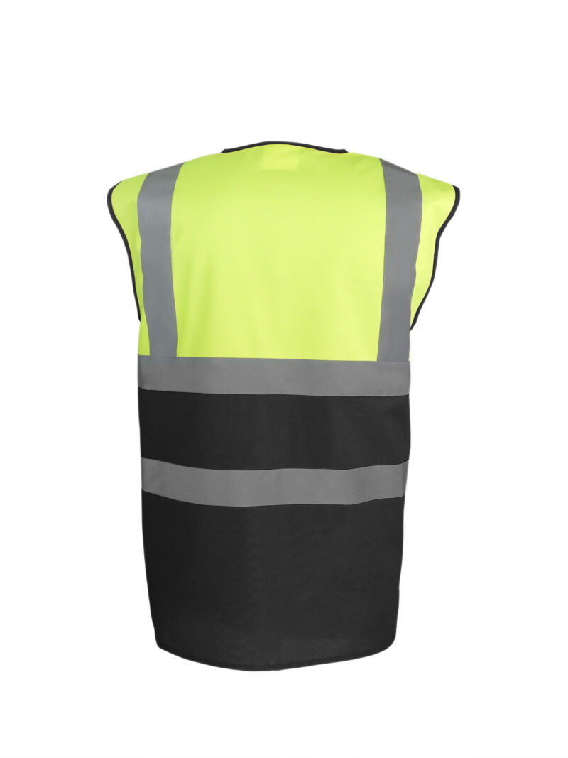 Hi-vis two-tone waistcoat (HVW122) - Image 4