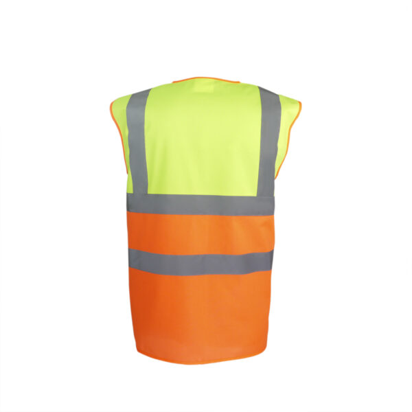 Hi-vis two-tone waistcoat (HVW122)