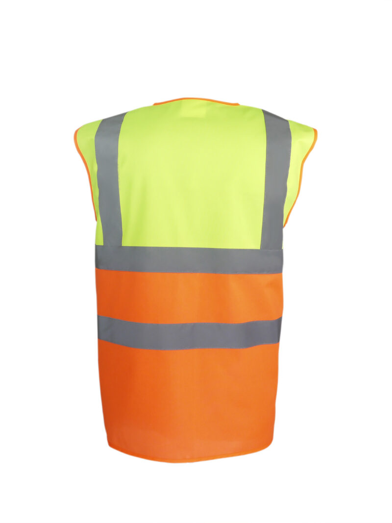 Hi-vis two-tone waistcoat (HVW122) - Image 7