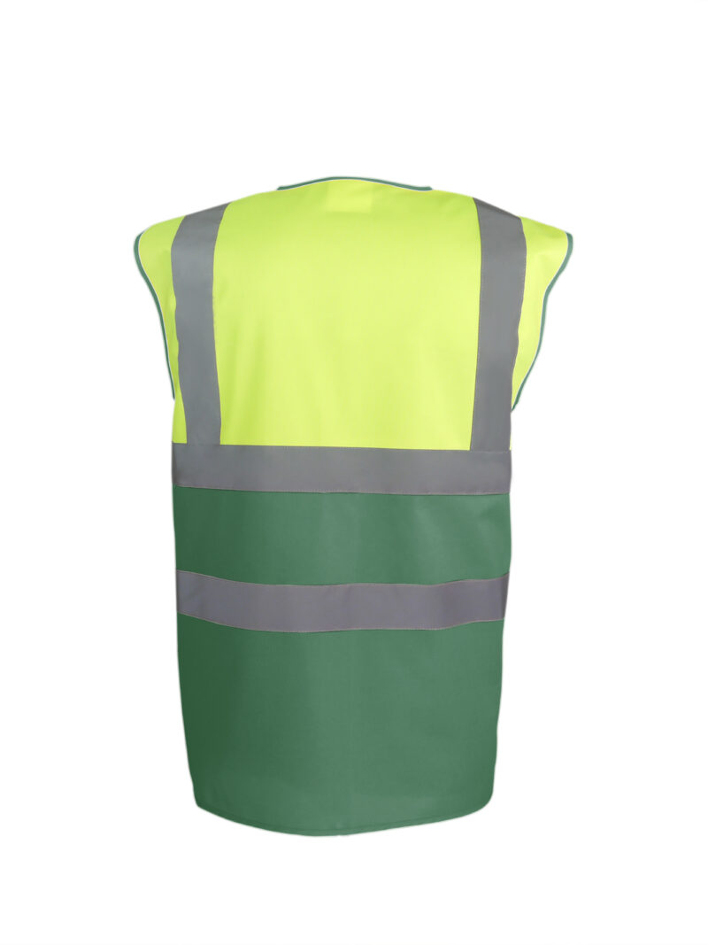 Hi-vis two-tone waistcoat (HVW122) - Image 8
