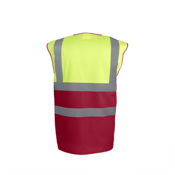 Hi-vis two-tone waistcoat (HVW122)
