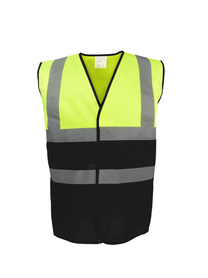 Hi-vis two-tone waistcoat (HVW122) - Image 5