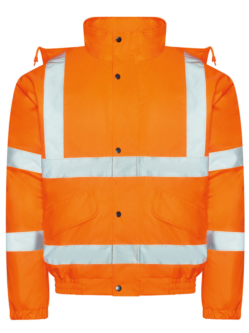High visibility bomber jacket - Image 3